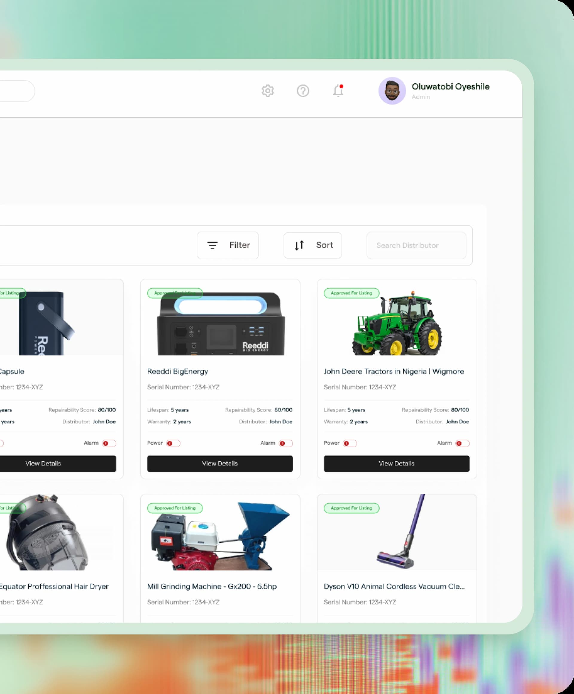 Pluck application dashboard
