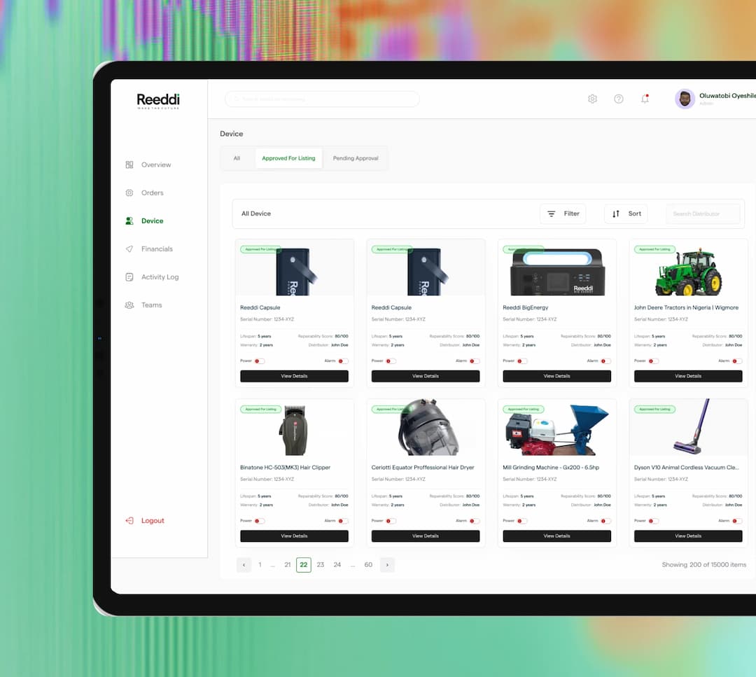 Pluck dashboard screenshot